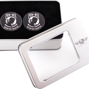 Swing Arm Covers - POW MIA - Custom - Black