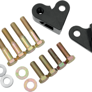 Rear Lowering Kit - Black Powder Coated - Lowers 1" - '97-'01 FL