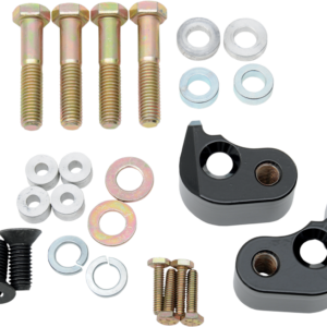 Rear Lowering Kit - Black Powder Coated - Lowers 1" - '02-'16 FL