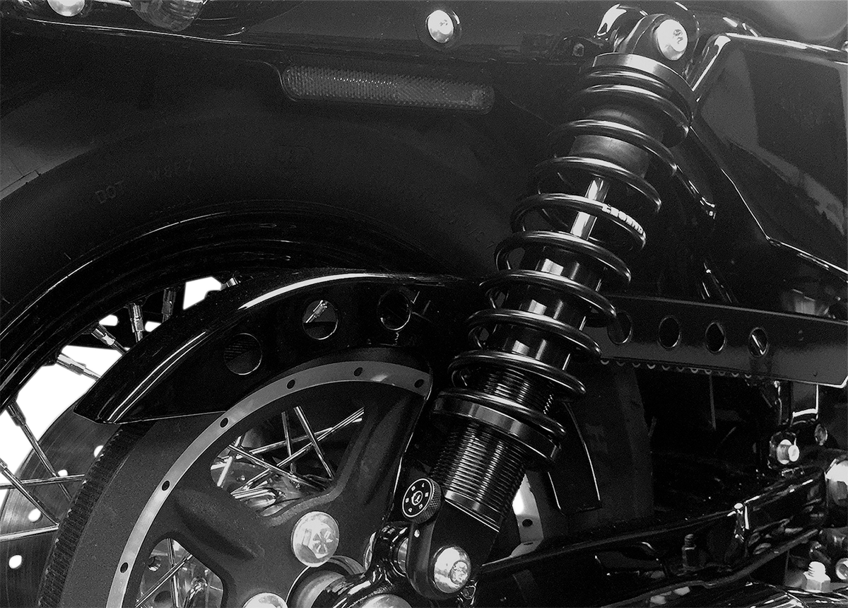 REVO-A Adjustable XL Coil Suspension - Black - Heavy-Duty - 12"