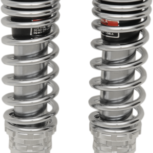 Premium Ride-Height Adjustable Shocks - Chrome - Standard - 12"