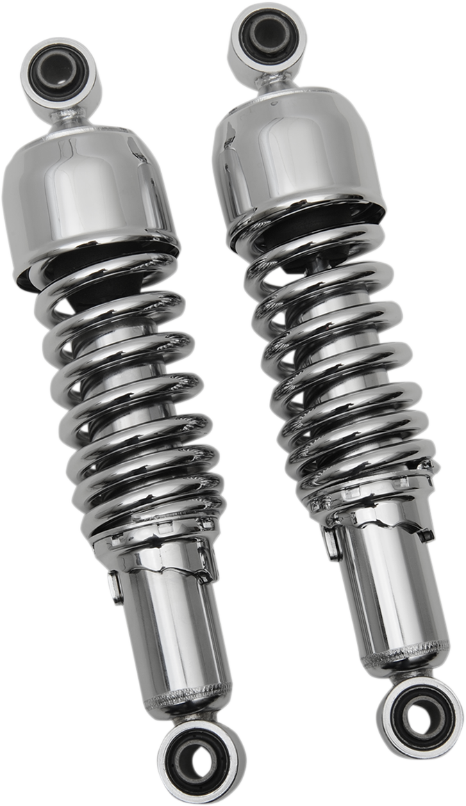Replacement Shock Absorbers - Chrome - 13"