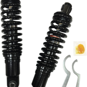 Premium Ride-Height Adjustable Shocks - Black - Heavy Duty - 12"