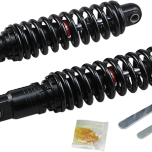 Premium Ride-Height Adjustable Shocks - Black - Heavy Duty - 13"