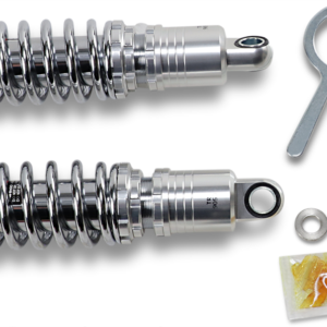 Premium Ride-Height Adjustable Shocks - Chrome - Standard - 11.5"