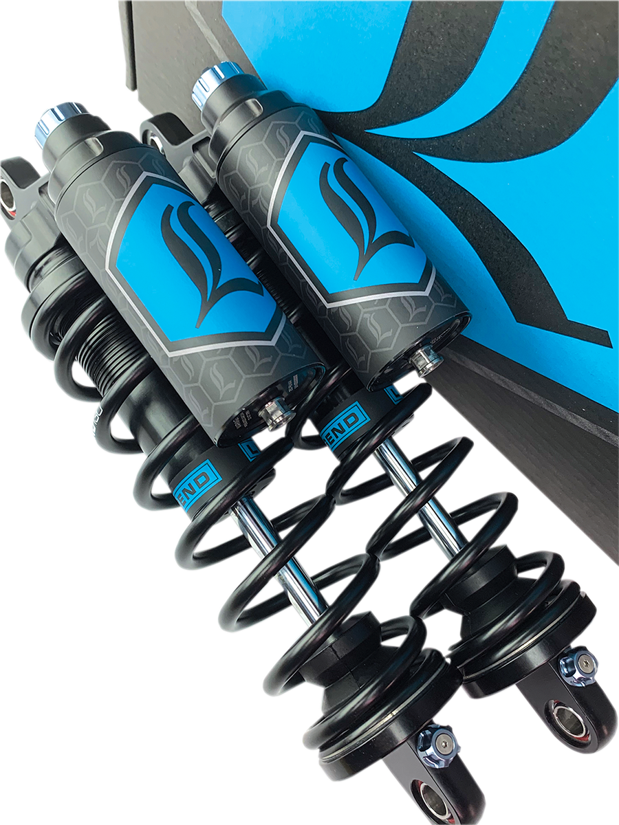 REVO ARC Piggyback Shocks - Standard - Black - 14" - '04+ Sportster - Image 7