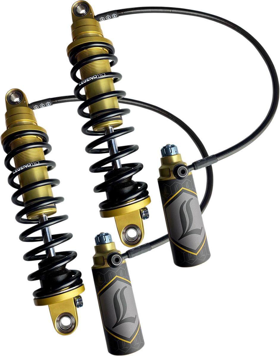 REVO ARC Remote Reservoir Shocks - Standard - Gold - 13"