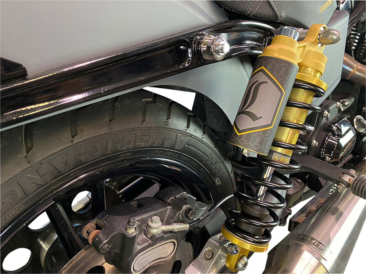 REVO ARC Piggyback Shocks - Heavy Duty - Gold - 14" - '99-'17 Dyna - Image 2