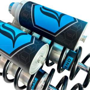 REVO ARC Piggyback Shocks - Heavy Duty - Clear - 14" - '99-'17 Dyna