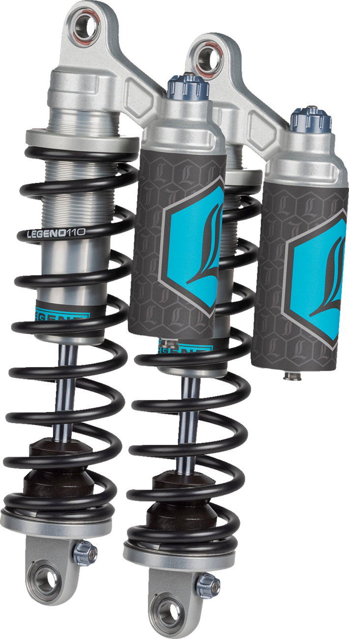 REVO ARC Piggyback Shocks - Standard - Clear - 13" - '04+ Sportster - Image 3