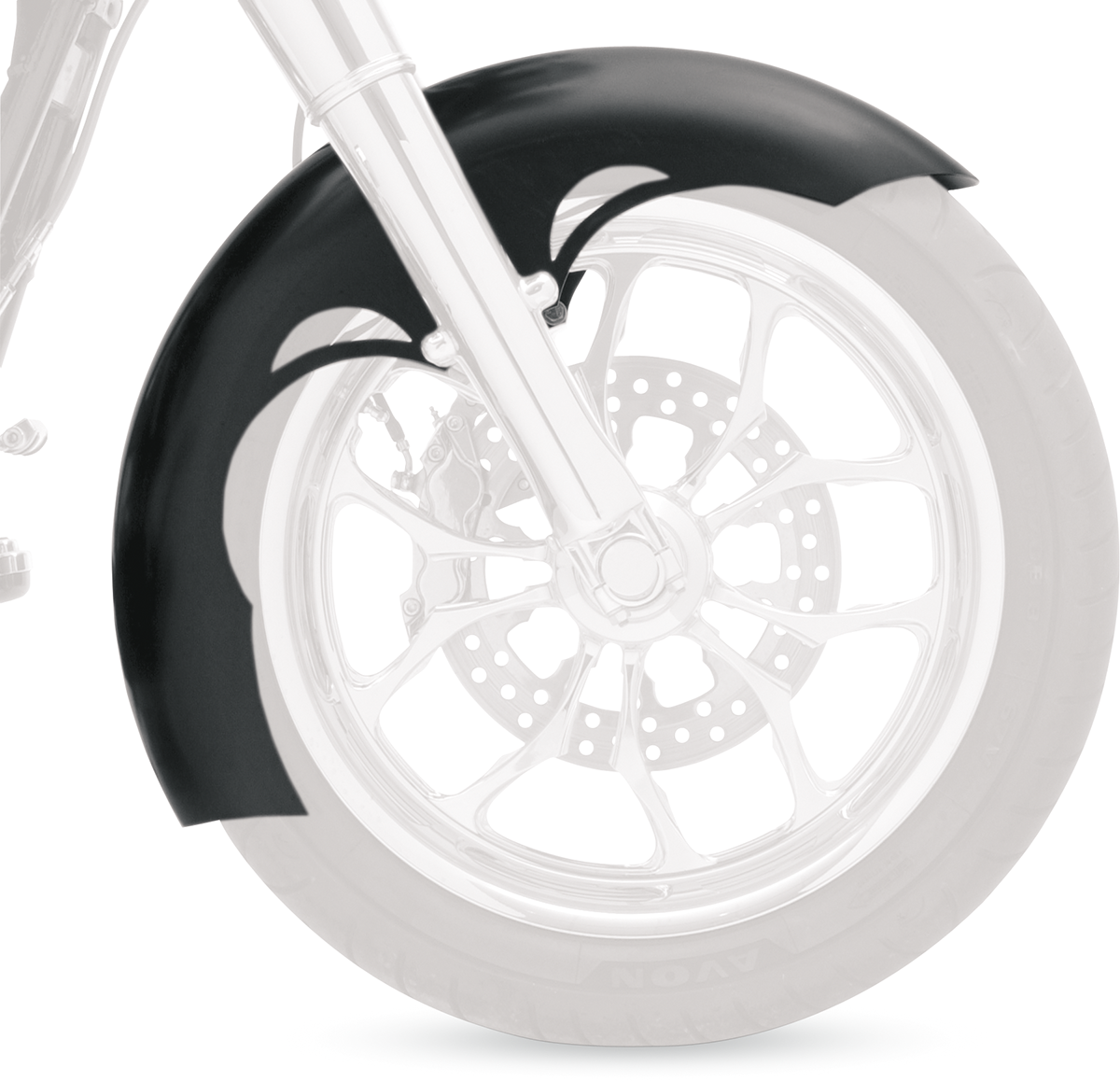 Tude Fender Kit - Steel - Black - 16"-19"