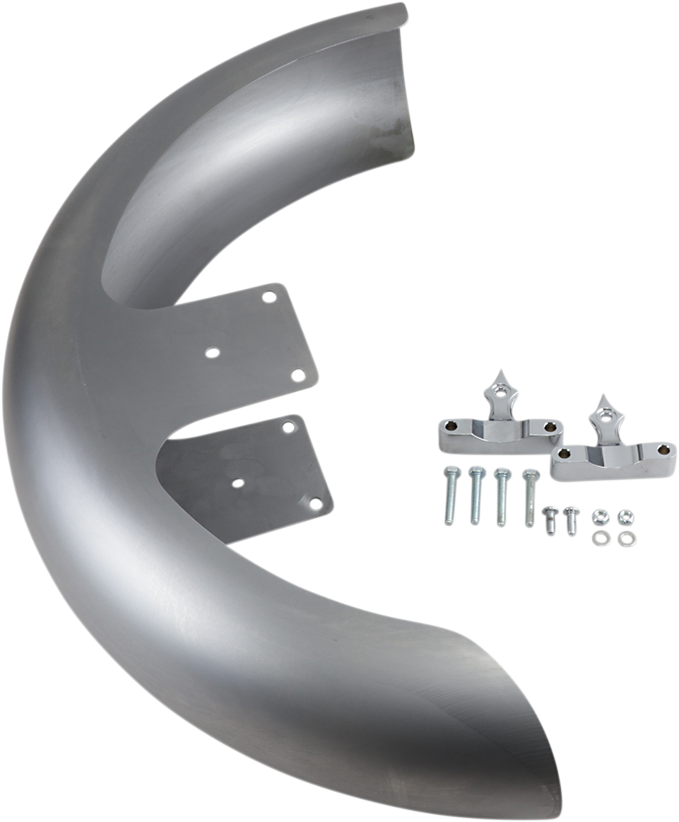 Phantom Front Fender Kit with Chrome Adapters - For 23" Wheel - Image 3