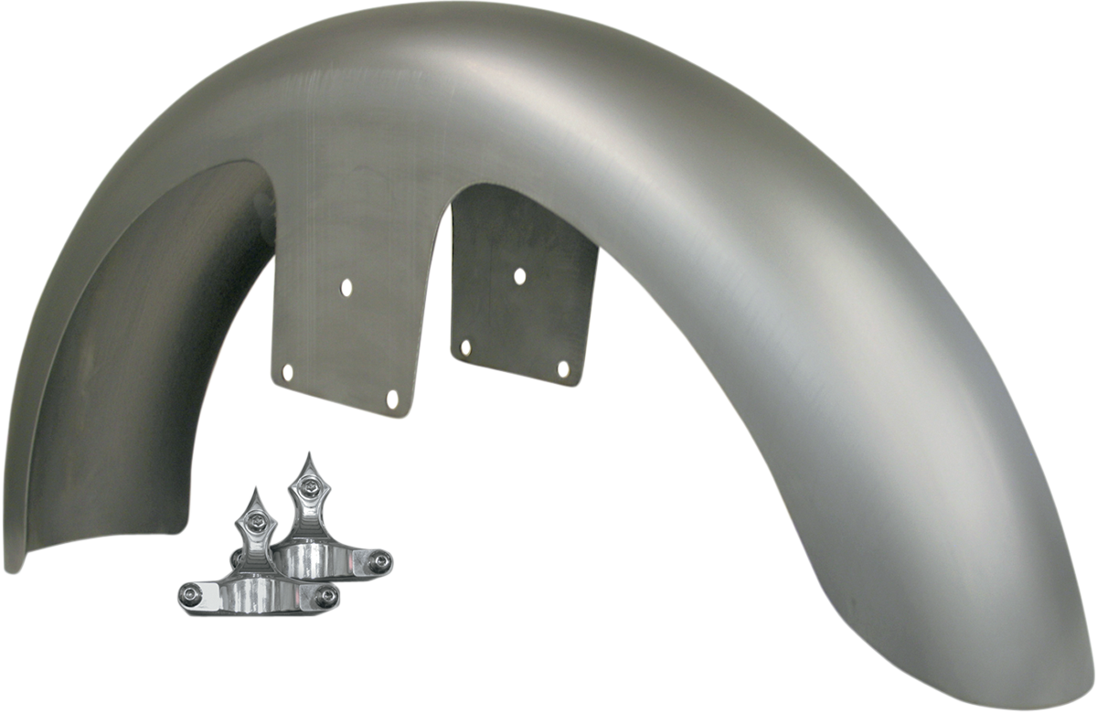 Front Fender Kit with Chrome Adapter - For 21" Wheel