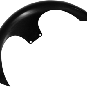 Shank Front Fender Kit - For Raked Trees - Black - Steel - 23"