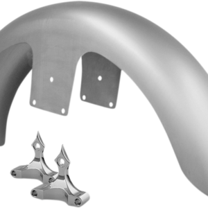 Front Fender Kit with Chrome Adapter - For 21" Wheel