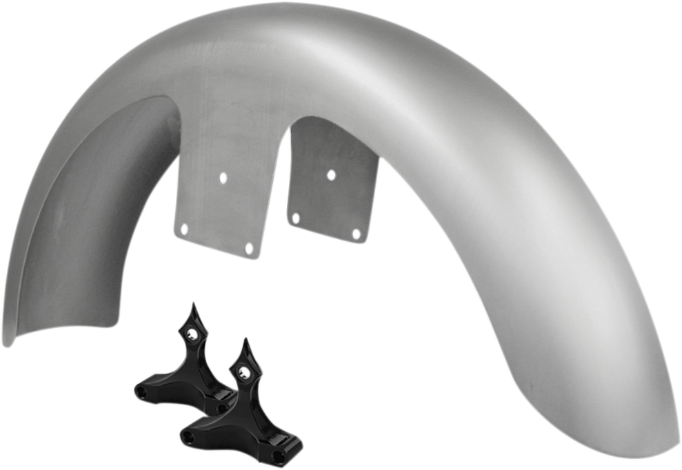 Front Fender Kit with Black Adapter - For 21" Wheel
