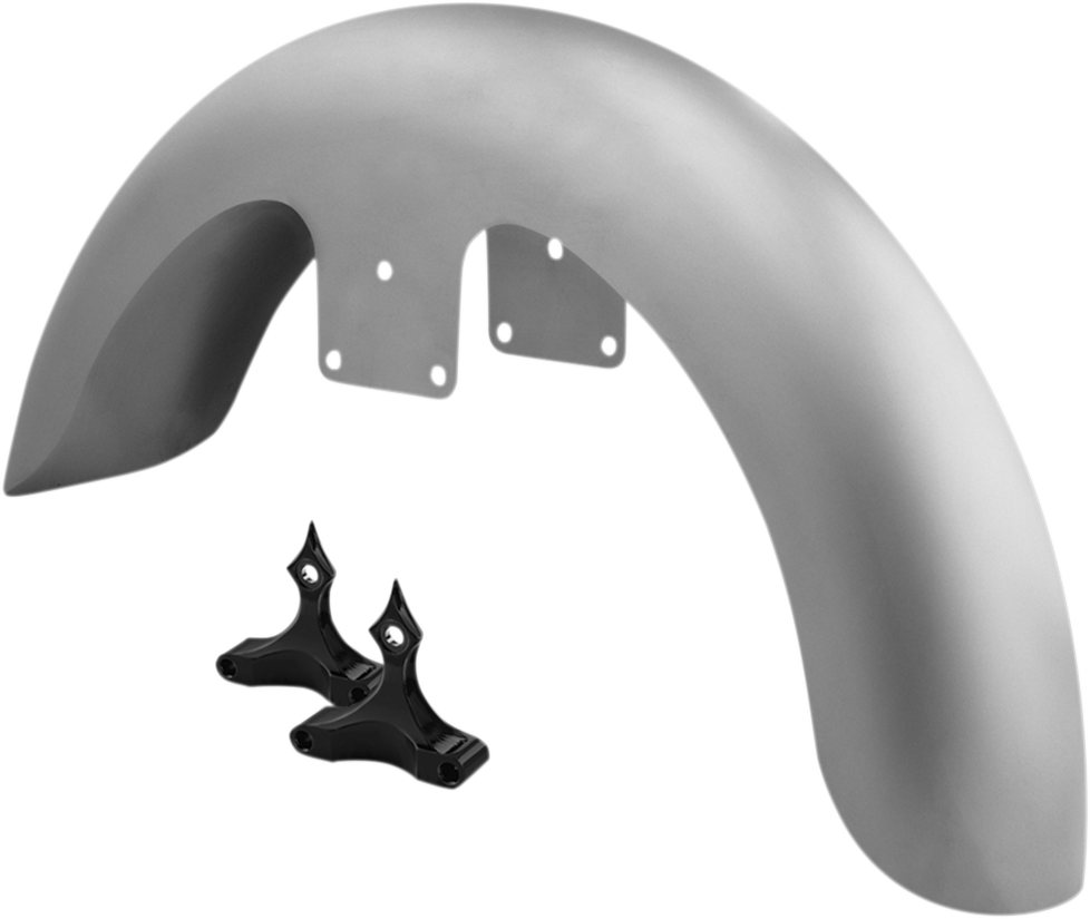 Phantom Front Fender Kit with Black Adapters - For 23" Wheel - Image 2