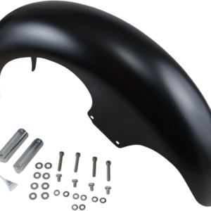 Talon Front Fender - 21" Wheel - With Satin Adapters - Touring Models
