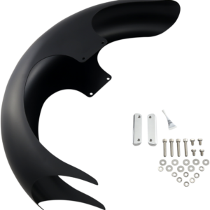 Talon Front Fender - 23" Wheel - With Satin Adapters - Touring Models