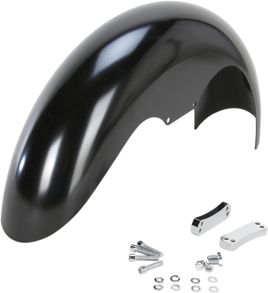 Level Fender Kit - w/ Chrome Blocks - Steel - 19" - Image 3