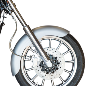 Dyna Front Fender - For 90/90-19" Wheel - 4.3/4" W - 34-3/4" L