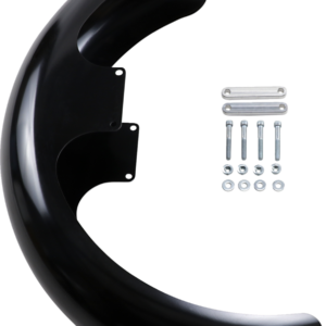 Front Fender - Wrapper - Black - 21"