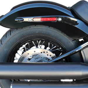 Fender and Frenched-In LED License Plate Kit - Black Frame - FXBB/FLSL
