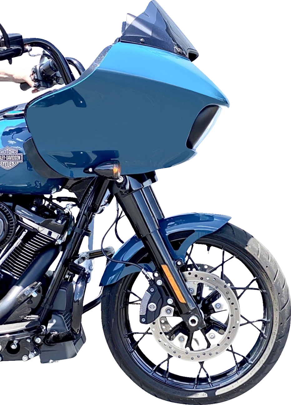 Retro Front Fender - For 19" Wheel - 6" W - FLH/FLT - Image 2