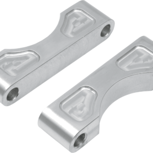 Hugger Front Fender Mounting Blocks - For 21" Wheels - Satin