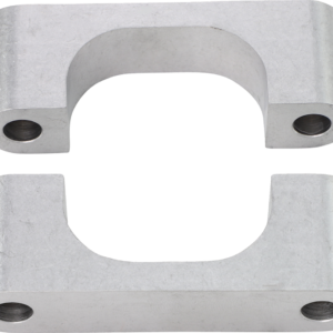Hugger Front Fender Mounting Blocks - For 21" Wheels - Satin