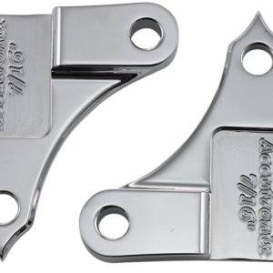 Hot Legs/Bagger Legs Fender Spacers - Chrome - 0.4375" Spacer - For 6-3/8" Width Fender
