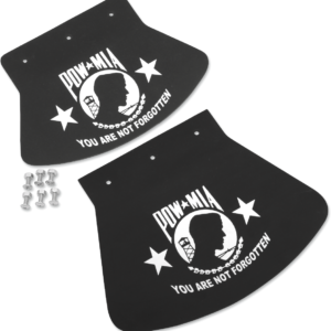 Mud Flap - POW-MIA - 9-1/2" W x 6-1/2" H