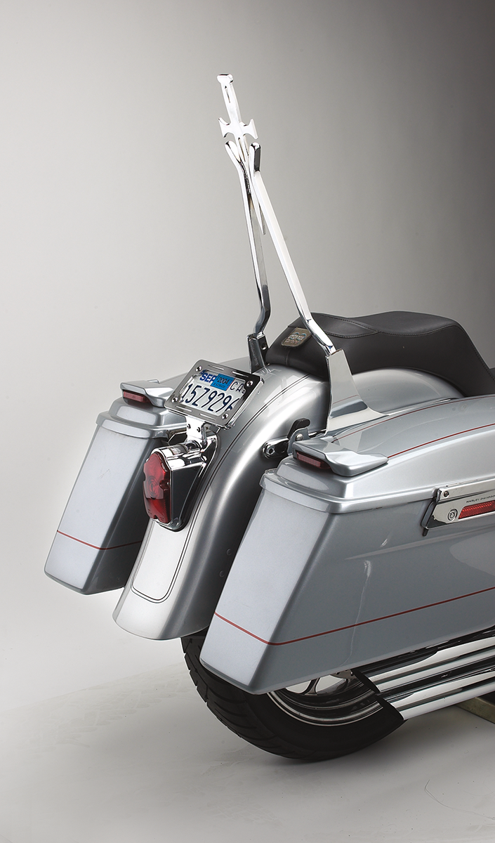 Sissy Bar Stick - Chrome - 18" Daggertude - Wide - Image 2