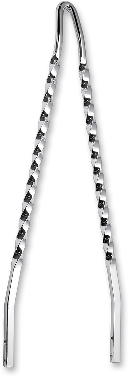 Twisted Sticks Sissy Bar - Chrome - 30" - Image 2