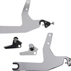 Backrest Kit - 14" - Chrome - Softail