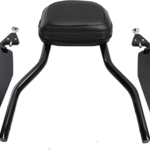 Backrest Kit - 14" - Black - Softail