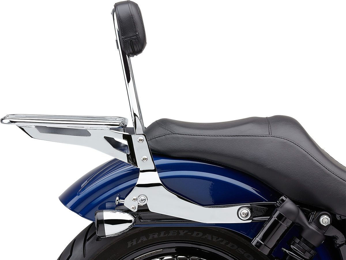 Backrest Kit - 14" - Chrome - Dyna - Image 2