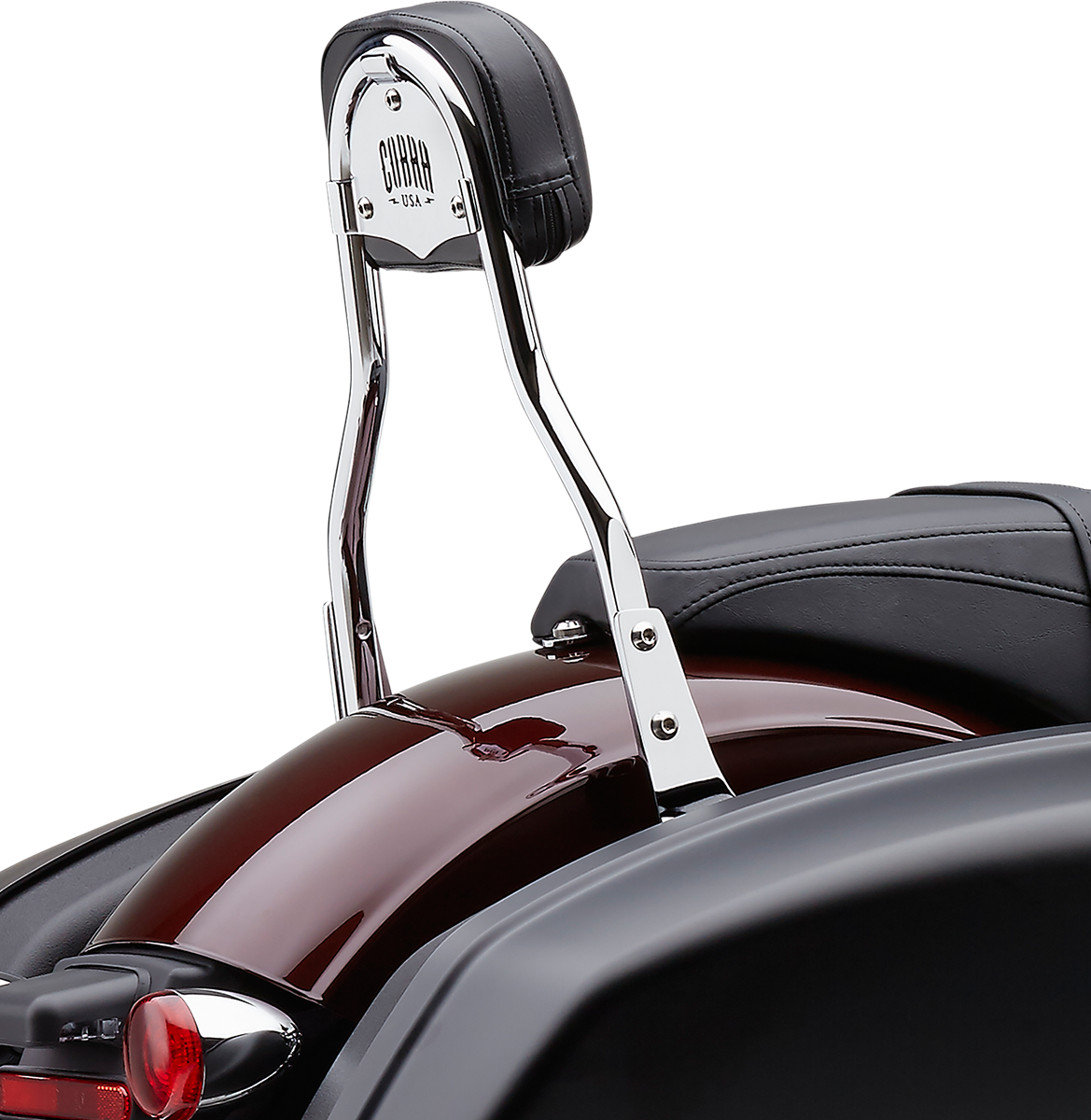 Backrest Kit - 14" - Chrome - FLSB - Image 3