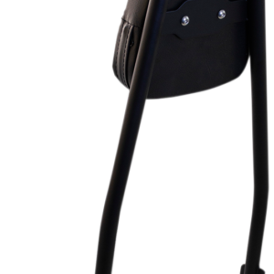 One-Piece Sissy Bar - Black - With Pad