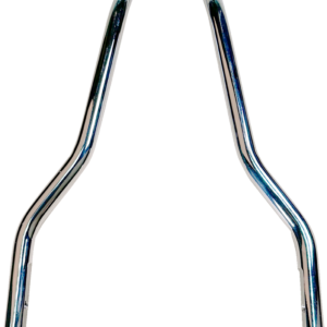 Round Tapered Sissy Bar - Chrome - 10.12"H x 8.75"W