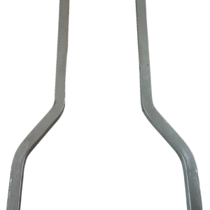 Square Sissy Bar - Chrome - 14.75" H x 8.75" W
