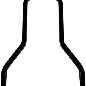 Square Sissy Bar - Black - 10.14" H x 8.75" W