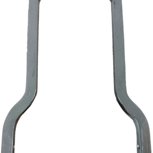 Square Sissy Bar - Chrome - 10" H x 7.5" W