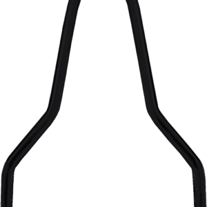 Round Sissy Bar - Black - 9.88"H