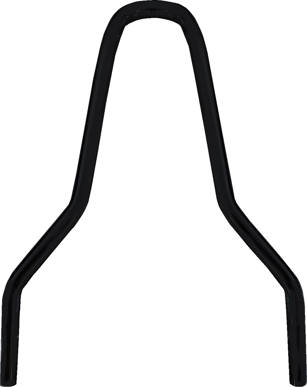 Round Sissy Bar - Black - 9.88"H