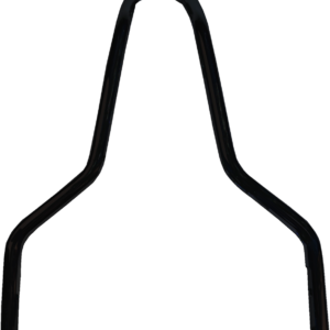 Round Sissy Bar - Black - 11"H
