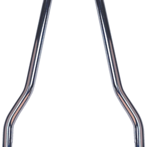 Round Tapered Sissy Bar - Black - 11.49"H x 8.25"W