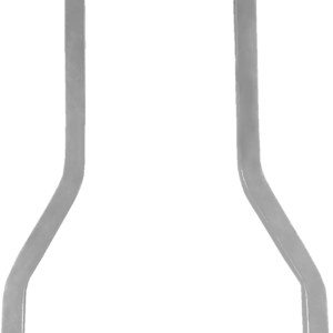 Square Sissy Bar - Chrome - 10.2" H x 8.2" W