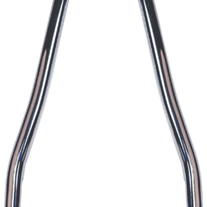 Round Tapered Sissy Bar - Black - 13"H x 6.69"W
