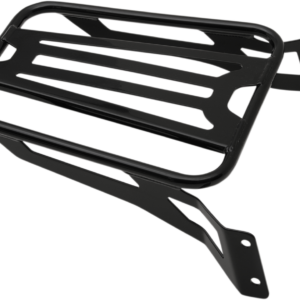 Sissy Bar Luggage Rack - Black - Tubular